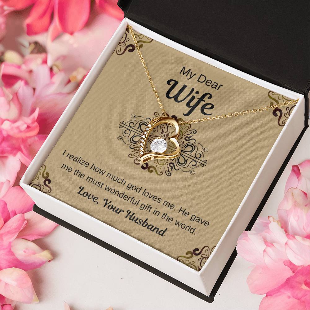 Best Gifts For Your Wife Forever Love Necklace