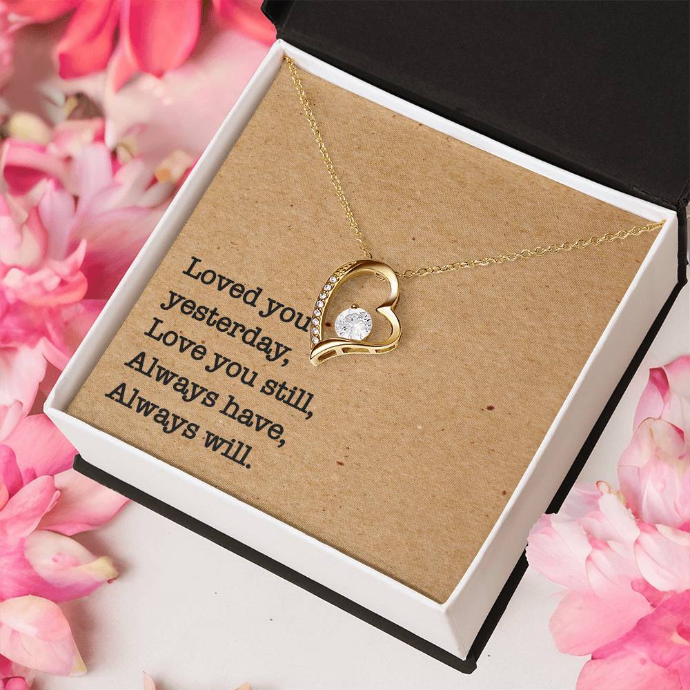 The Always Will Necklace - Customize Gift For Your Loved One ❤️ Forever Love Necklace
