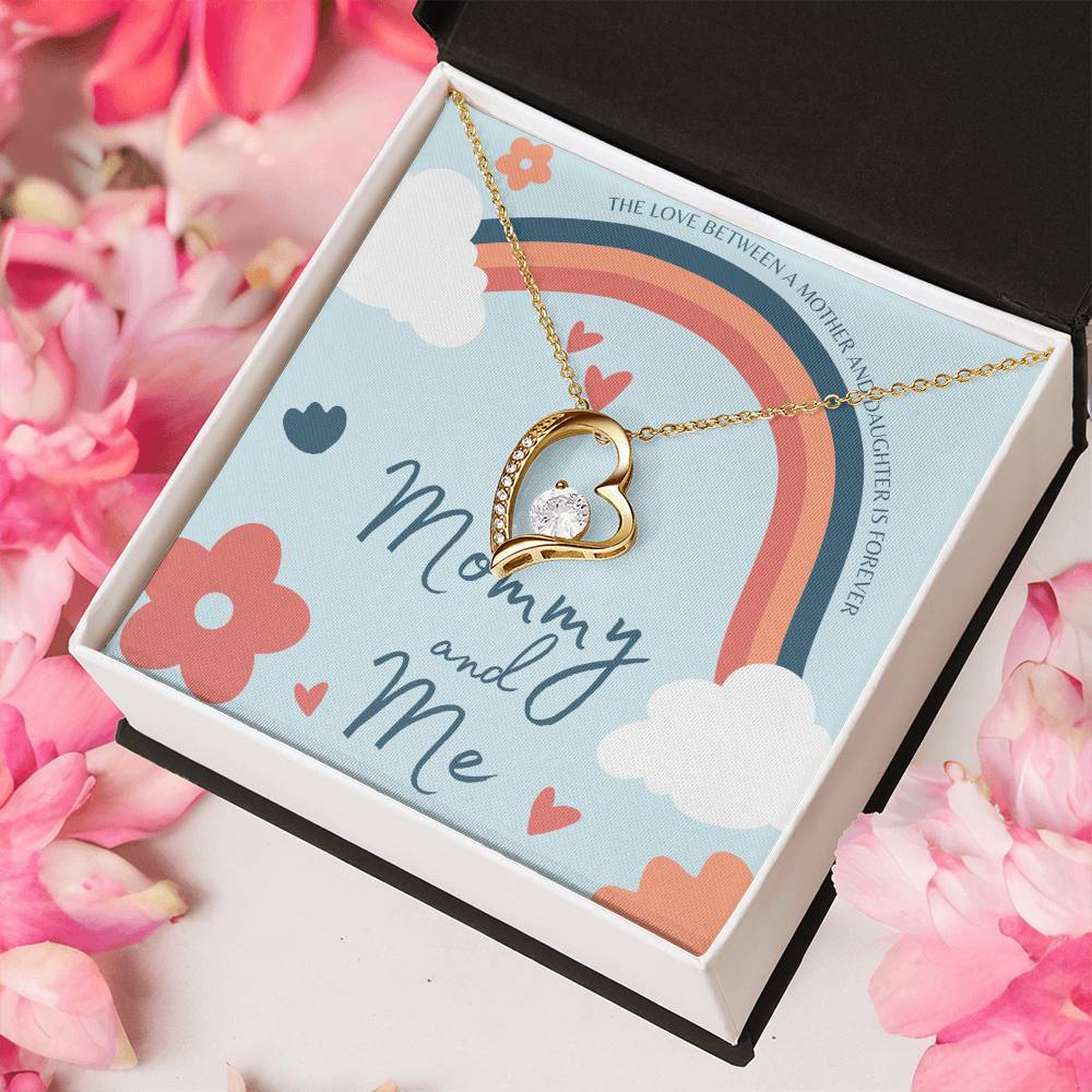 Mommy And Me Mother Daughter Gift For Daughter From Mom Gift For Daughter From Mom Daughter Mother Necklace Forever Love Necklace