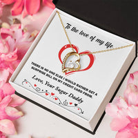 There Is No One Else Forever Love Necklace