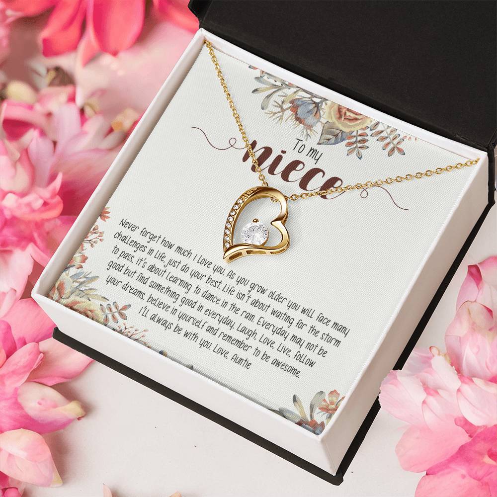 Precious Forever Love Necklace For Niece Forever Love Necklace