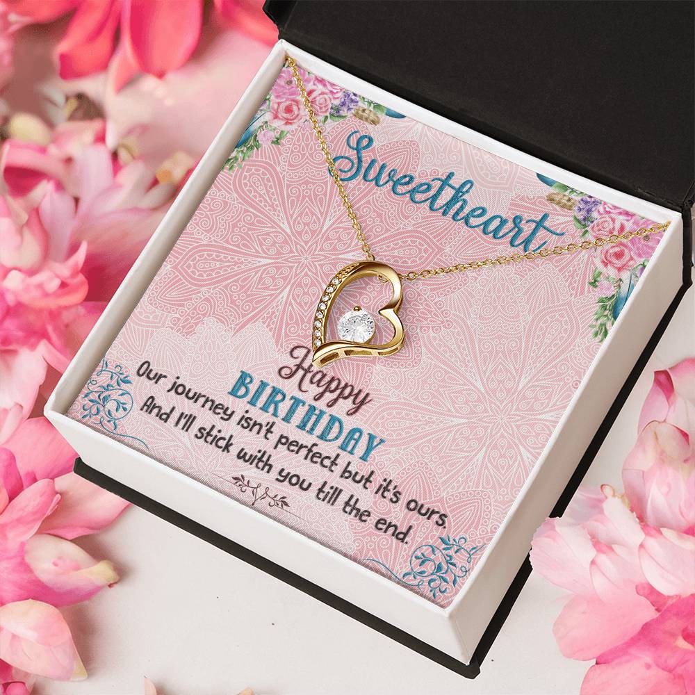 50Th Birthday Gift For Wife Jewelry Gifts For Wife Forever Love Necklace