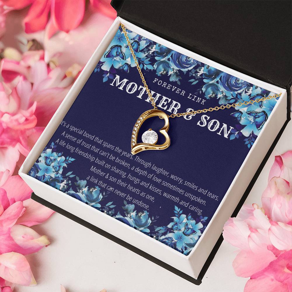 Mother & Son Forever Necklace A Link That Can Never Be Undone 1 Forever Love Necklace