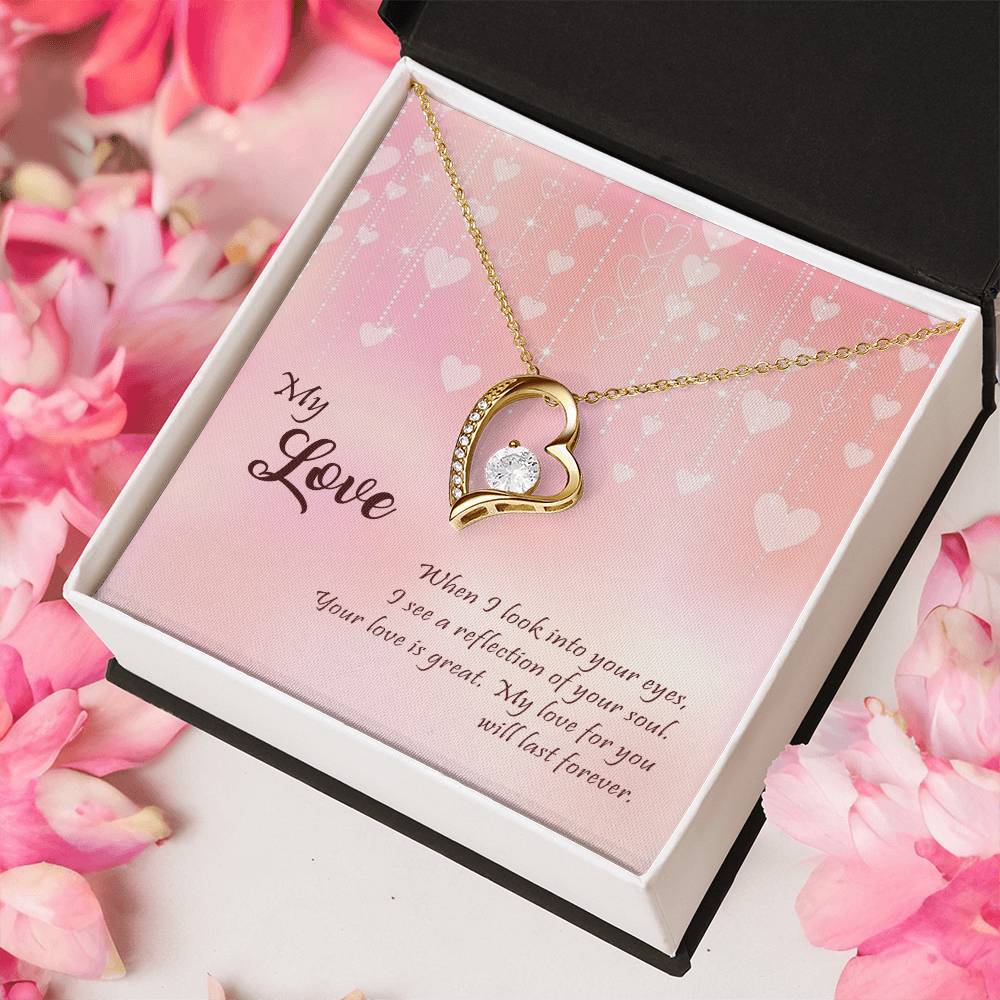 Gift For Your Love Forever Love Necklace