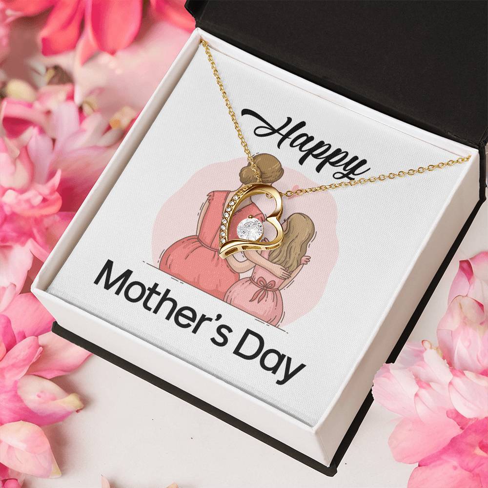Happy Mother's Day 2 1 1 Forever Love Necklace