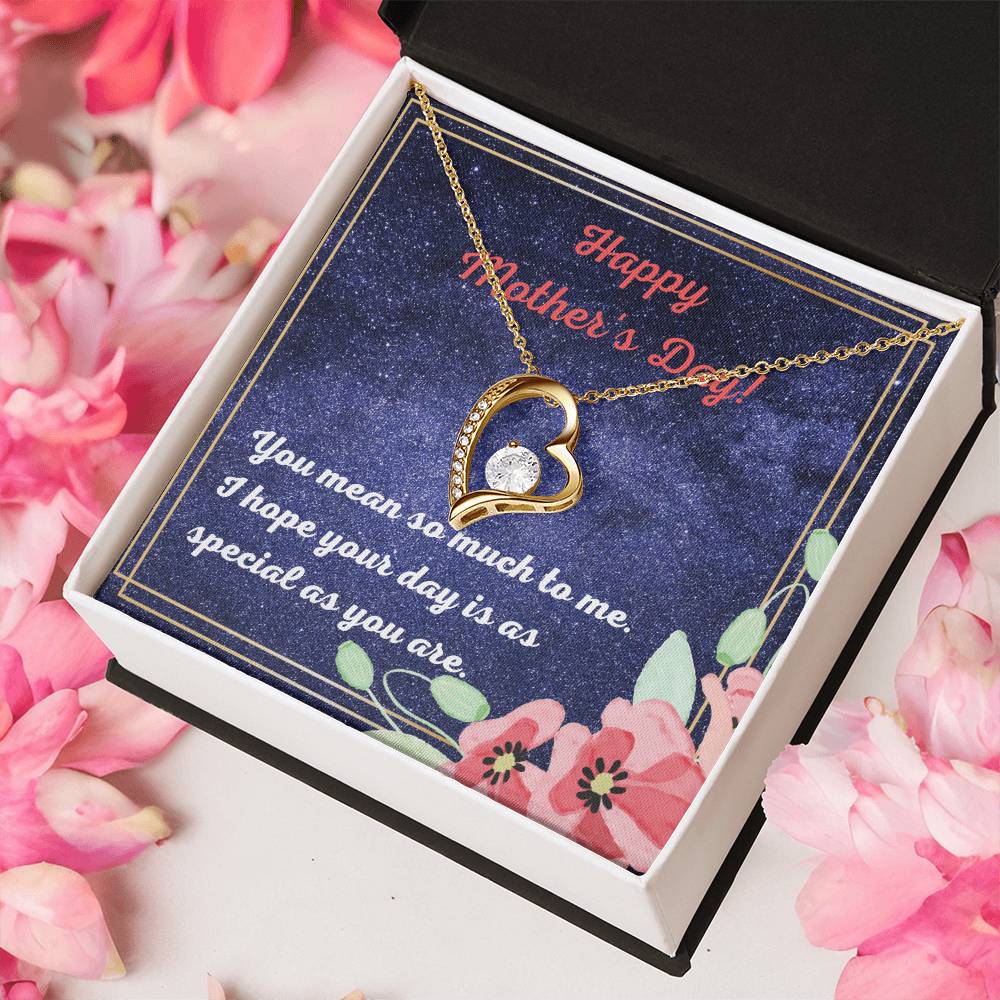 Mother’S Day  Your Are Special - Forever Love Necklace Forever Love Necklace