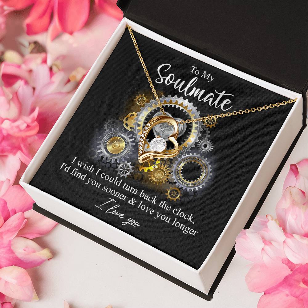 Turn Back The Clock Forever Love Necklace