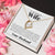 To My Wife - Valentine's Gift Forever Love Necklace
