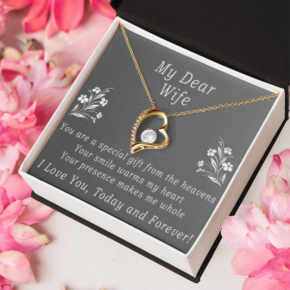 I Love You Today & Forever Necklace Forever Love Necklace