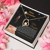 Class Of 2022 Graduation Necklace For Her Parents To Daughter Gift Congratulation Gift To Daughter Daughters Birthday Unique Grown Up Daughter Forever Love Necklace