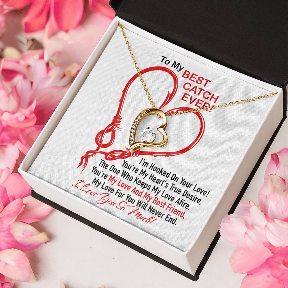 Forever Love Necklace - Best Catch Ever! Forever Love Necklace