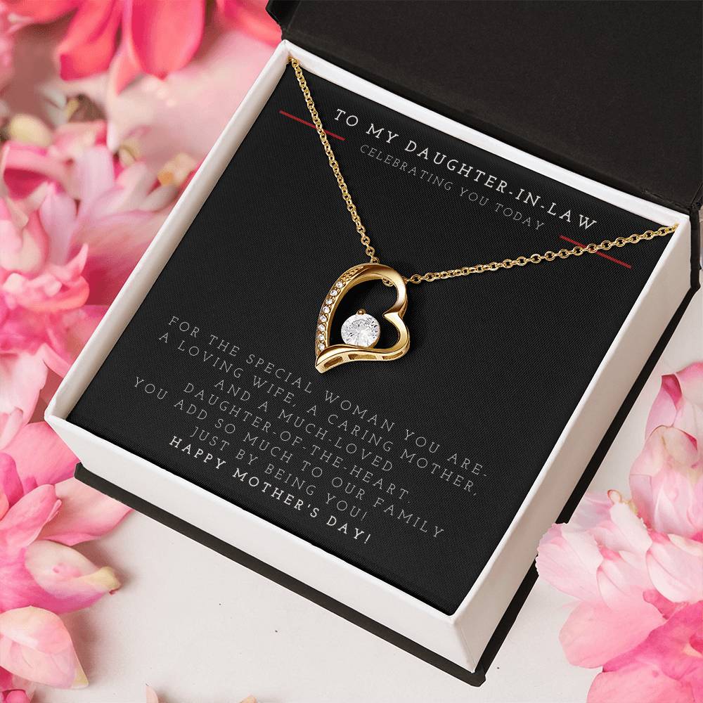 To My Daughteroftheheart 1 Forever Love Necklace