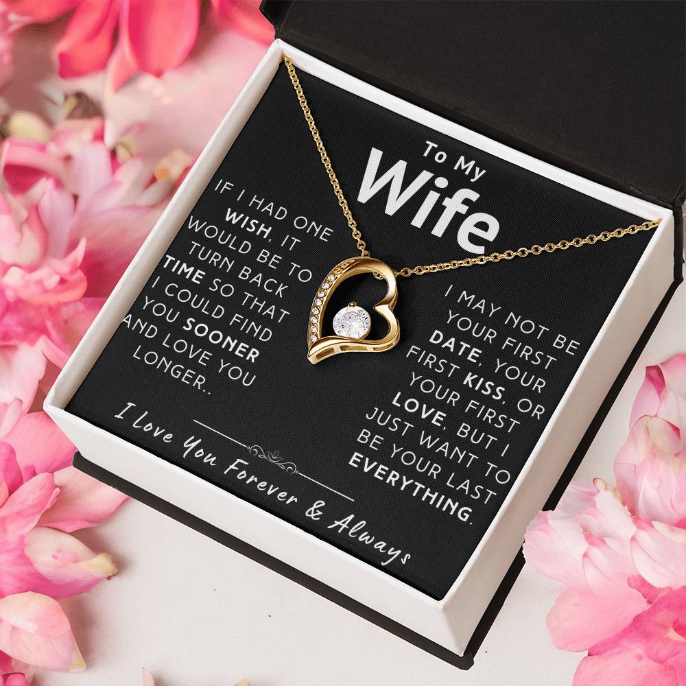 Wife Necklace Give The Gift They'll Always Remember 💕 1 Forever Love Necklace