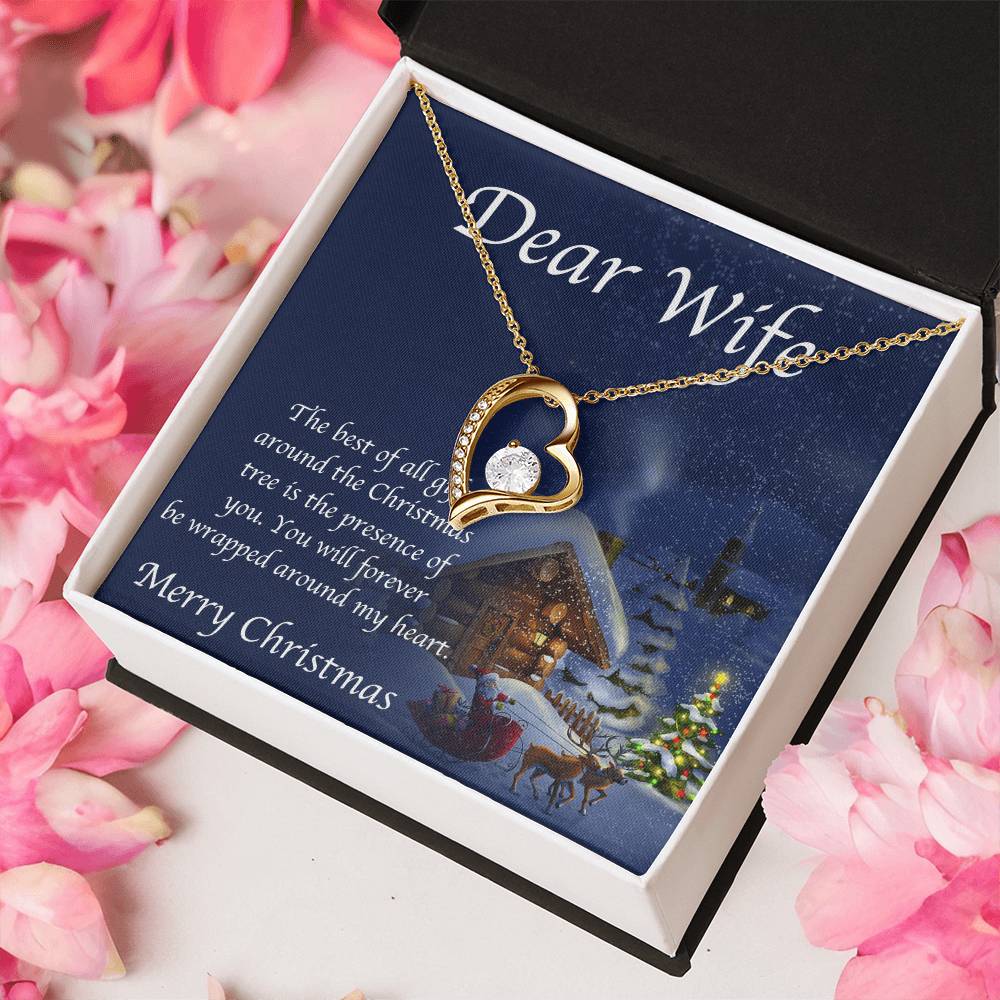 Wife Dancing Love Necklace Christmas Gift From Husband Forever Love Necklace