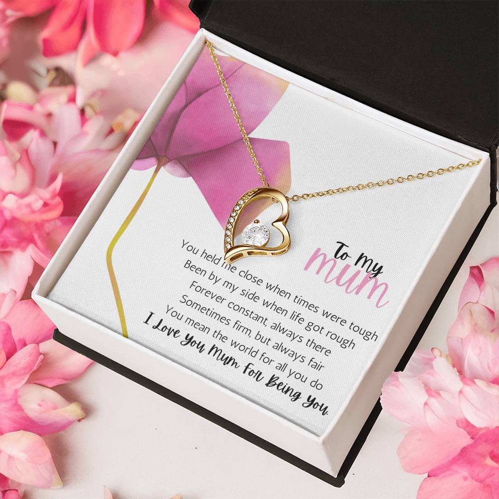I Love You Mum Forever Love Necklace