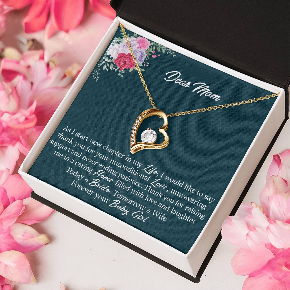 Mother Of The Bride Forever Love Necklace