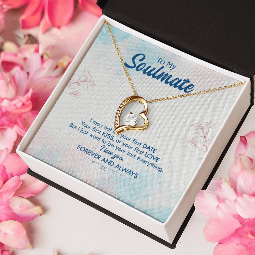 To My Soulmate 1 Forever Love Necklace