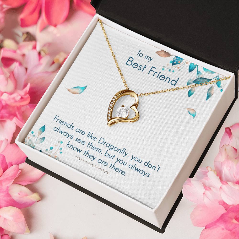 To My Best Friend Necklace 1 Forever Love Necklace