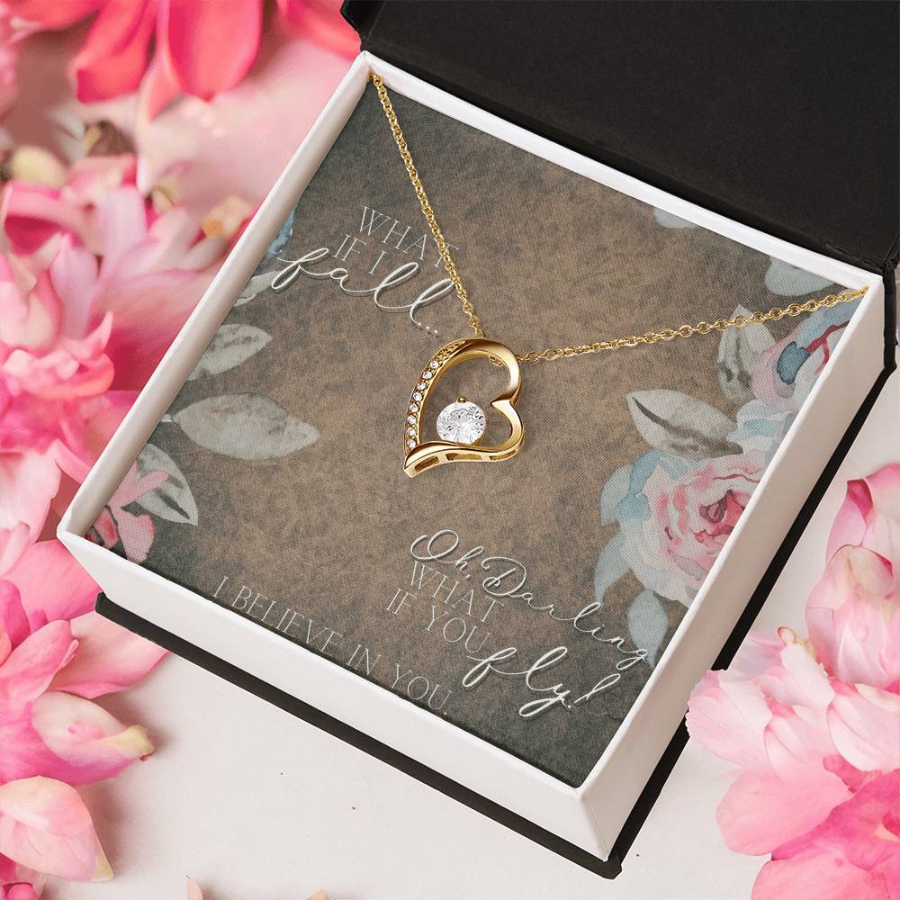 To My Daughter Interlocking Hearts Necklace Father To Daughter Gift Birthday Gift To Daughter From Dad Daughter Necklace Forever Love Necklace