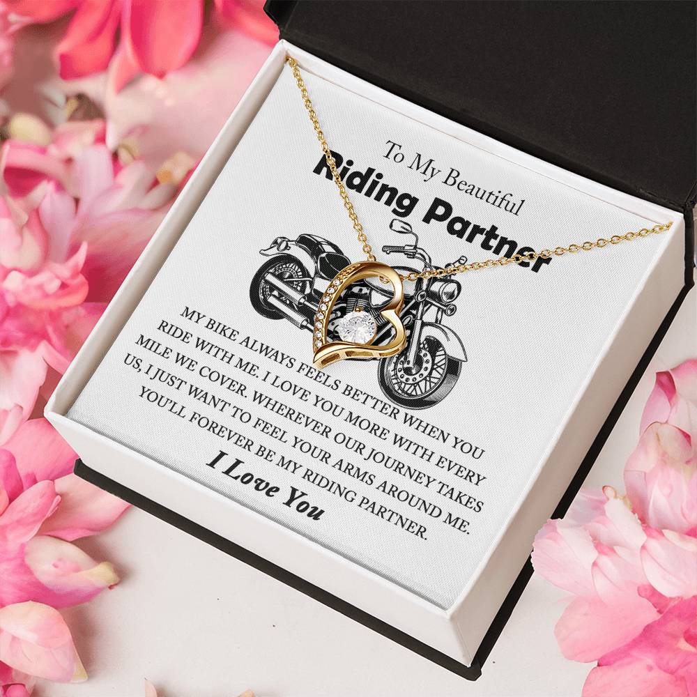 Riding Partner Forever Love Necklace