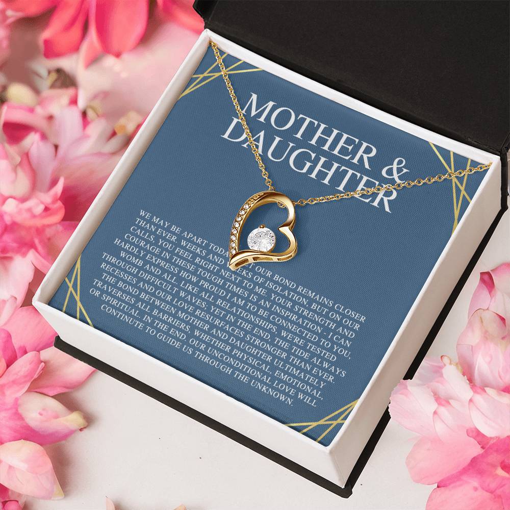 Mother Of The Bride Gift From Daughter Mother Of The Groom Gift From Son Mother's Day Gift Mother Of The Bride Necklace Daughter Forever Love Necklace