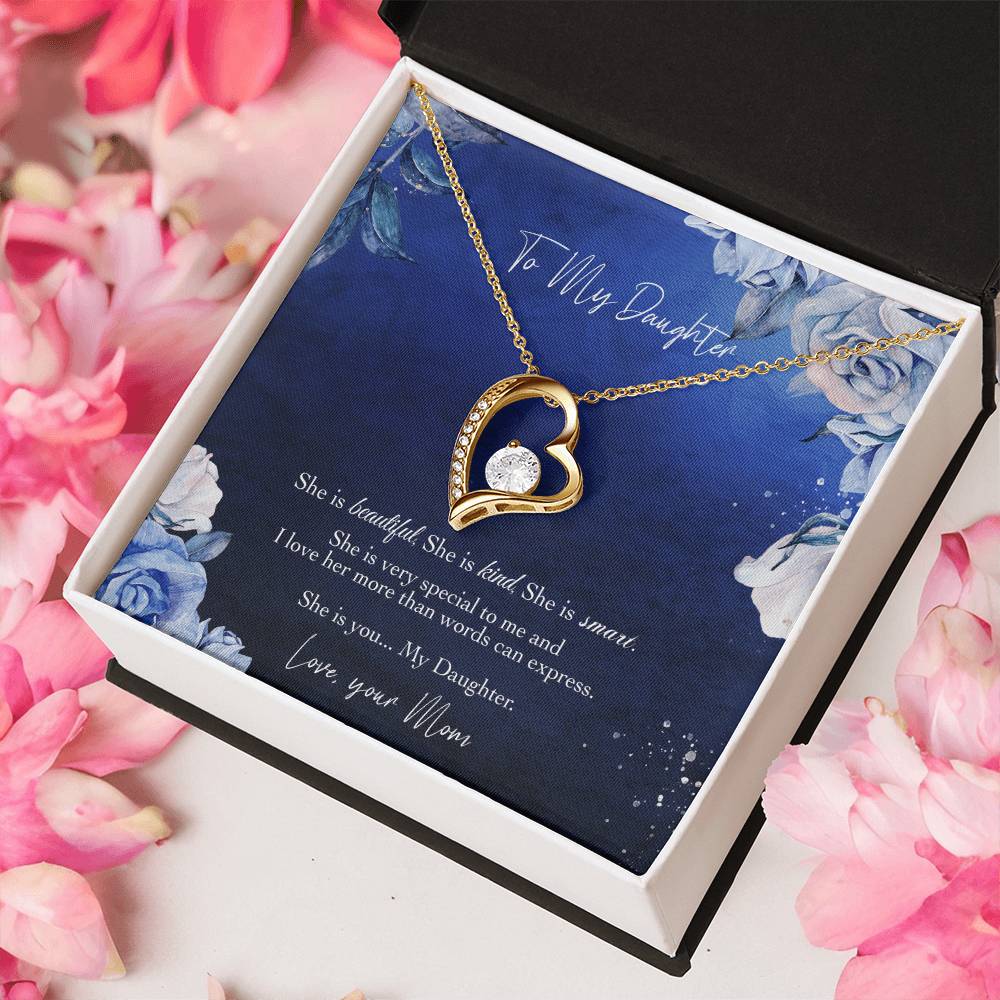 The Perfect Gift That Will Melt Your Daughter's Heart! Forever Love Necklace