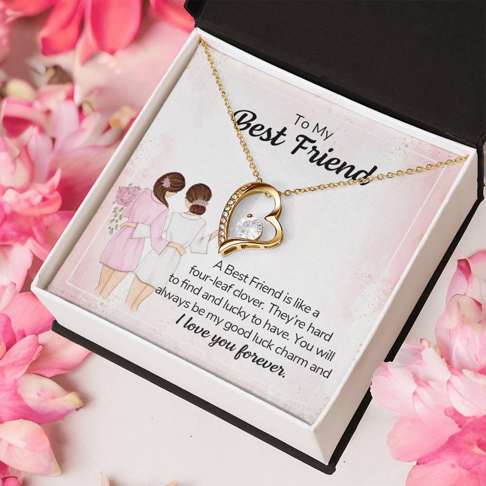 To My Best Friend I Love You Forever Necklace 1 Forever Love Necklace