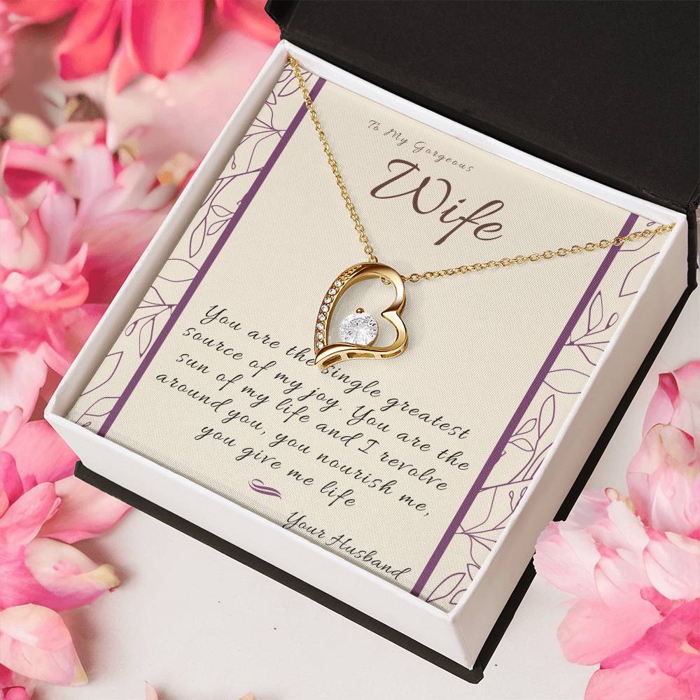 My Love My Wife Forever Love Necklace