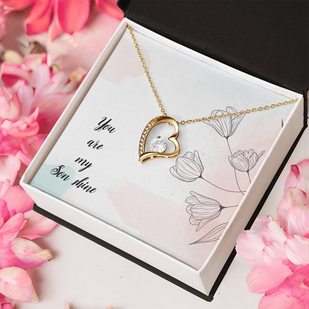 You Are My Son Shine 1 Forever Love Necklace