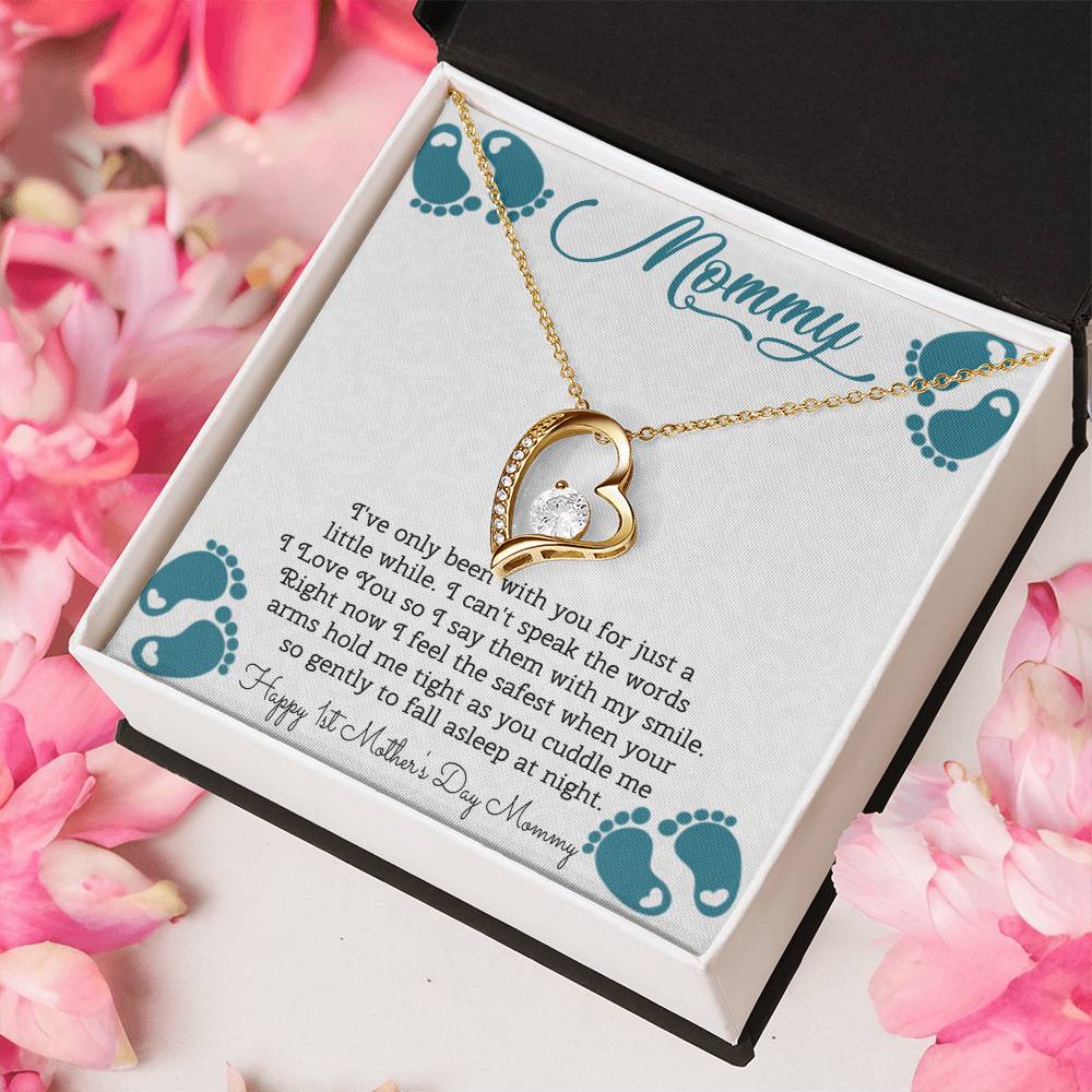 Mommy 1st Mother's Day Forever Love Necklace