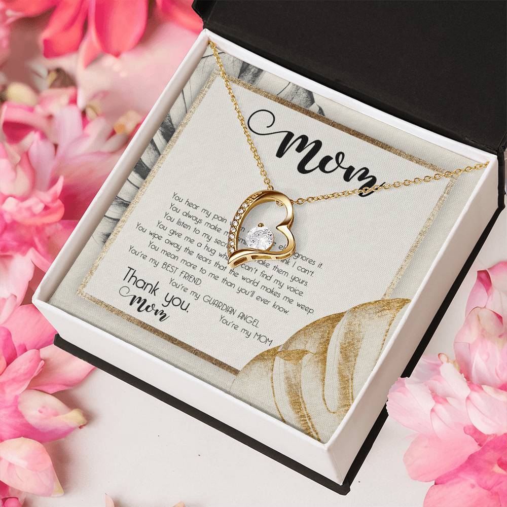 Mom You’Re My Best Friend D1039 Forever Love Necklace