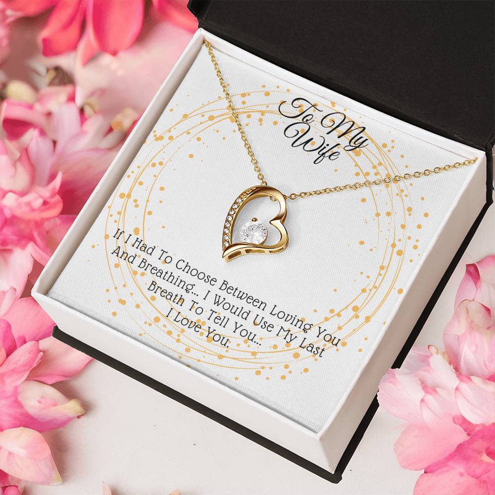 Forever Love Necklace Gift For Wife 1 Forever Love Necklace