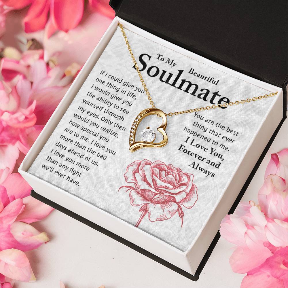 Soulmate Gift Forever Love Necklace