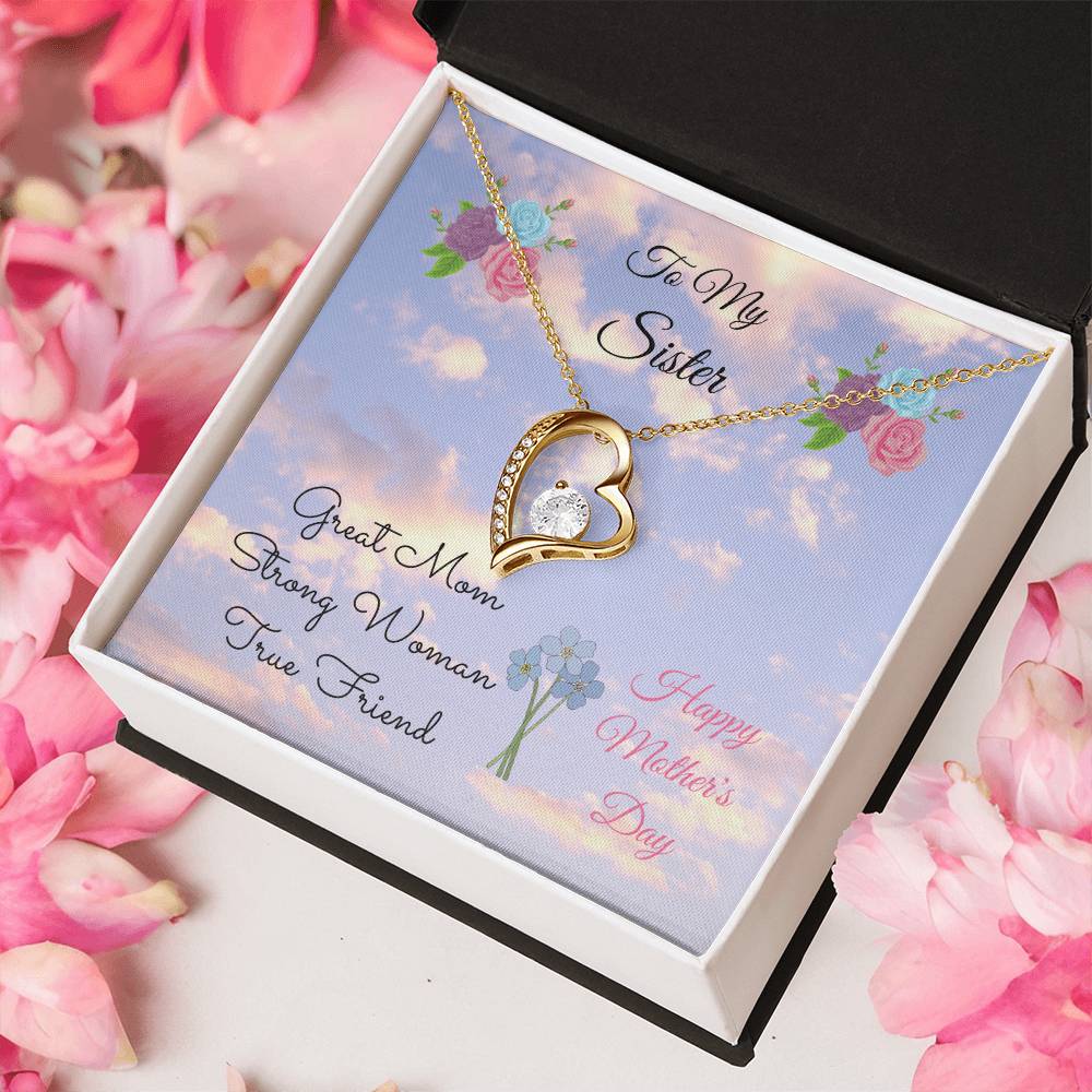 Mother's Day Gift For Sister Forever Love Necklace