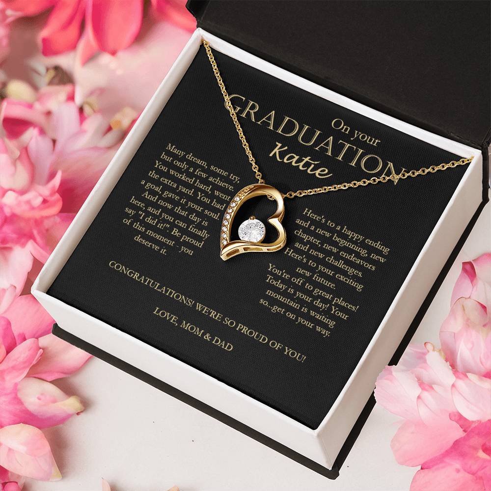 On Your Graduation Katie Forever Necklace 1 Forever Love Necklace