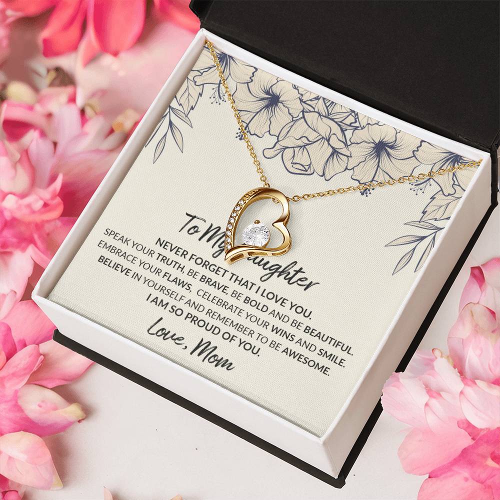 To My Daughter Moon And Back Necklace Meaningful Necklace For Daughter Sterling Silver Mom To Daughter Necklace Mummy Daughter Forever Love Necklace