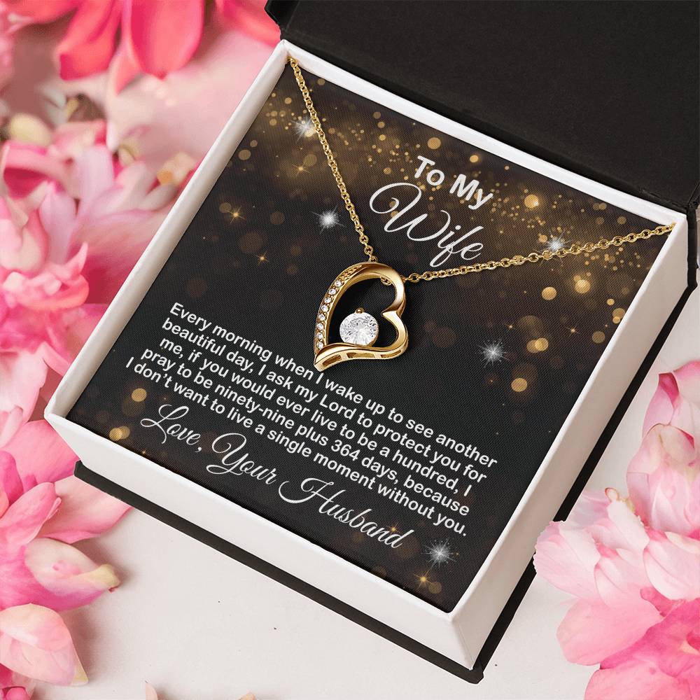 Gift For Wife Anniversary Birthday Gift For Wife From Husband Gift For Wife From Husband Forever Love Necklace