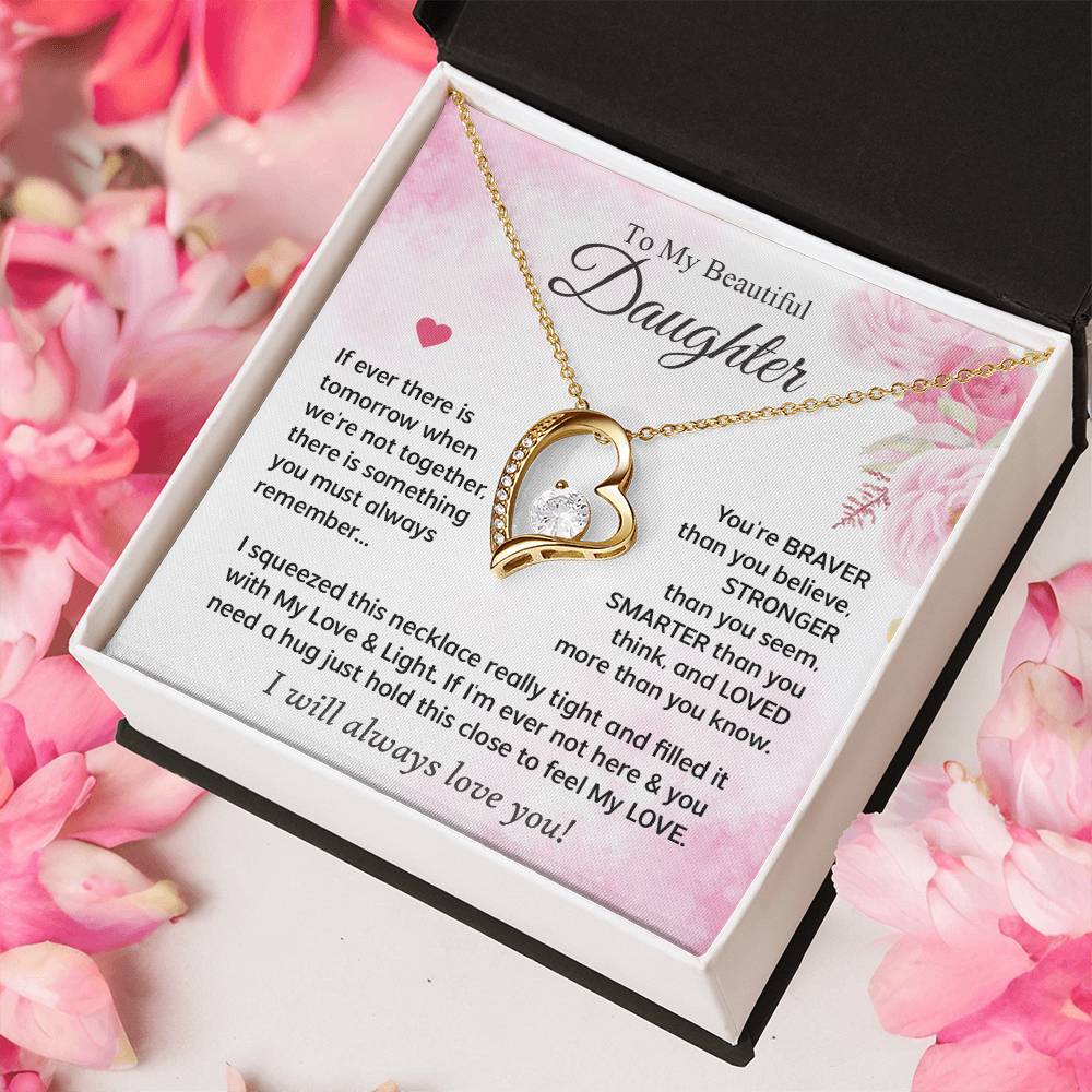 Gifts For Daughter - Forever Love Necklace Forever Love Necklace