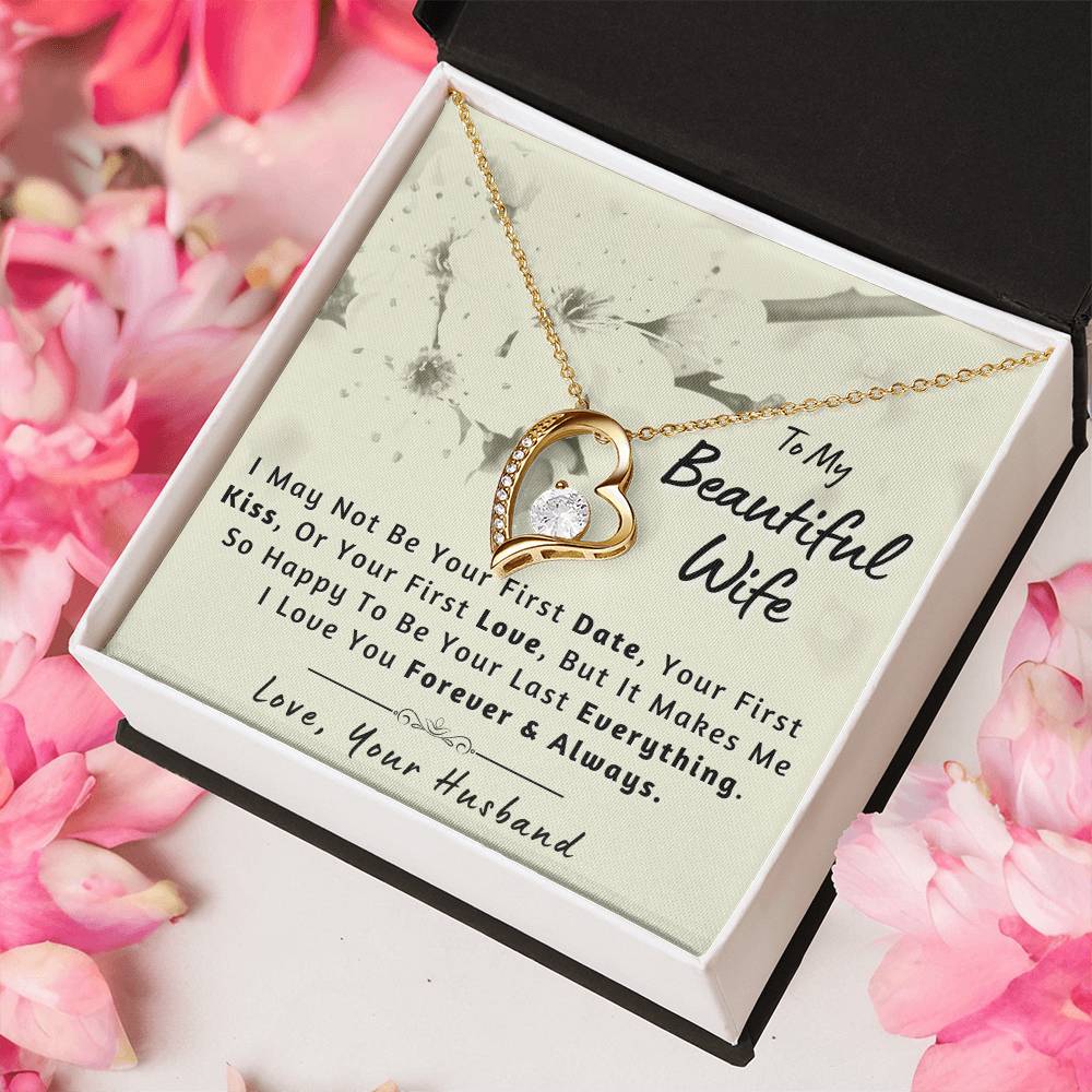 Classy Necklace For Your Beautiful Wife 💕 Forever Love Necklace