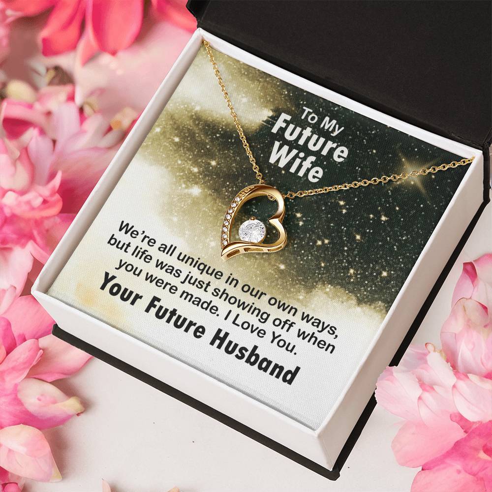 Present Gift For Future Wife Forever Love Necklace