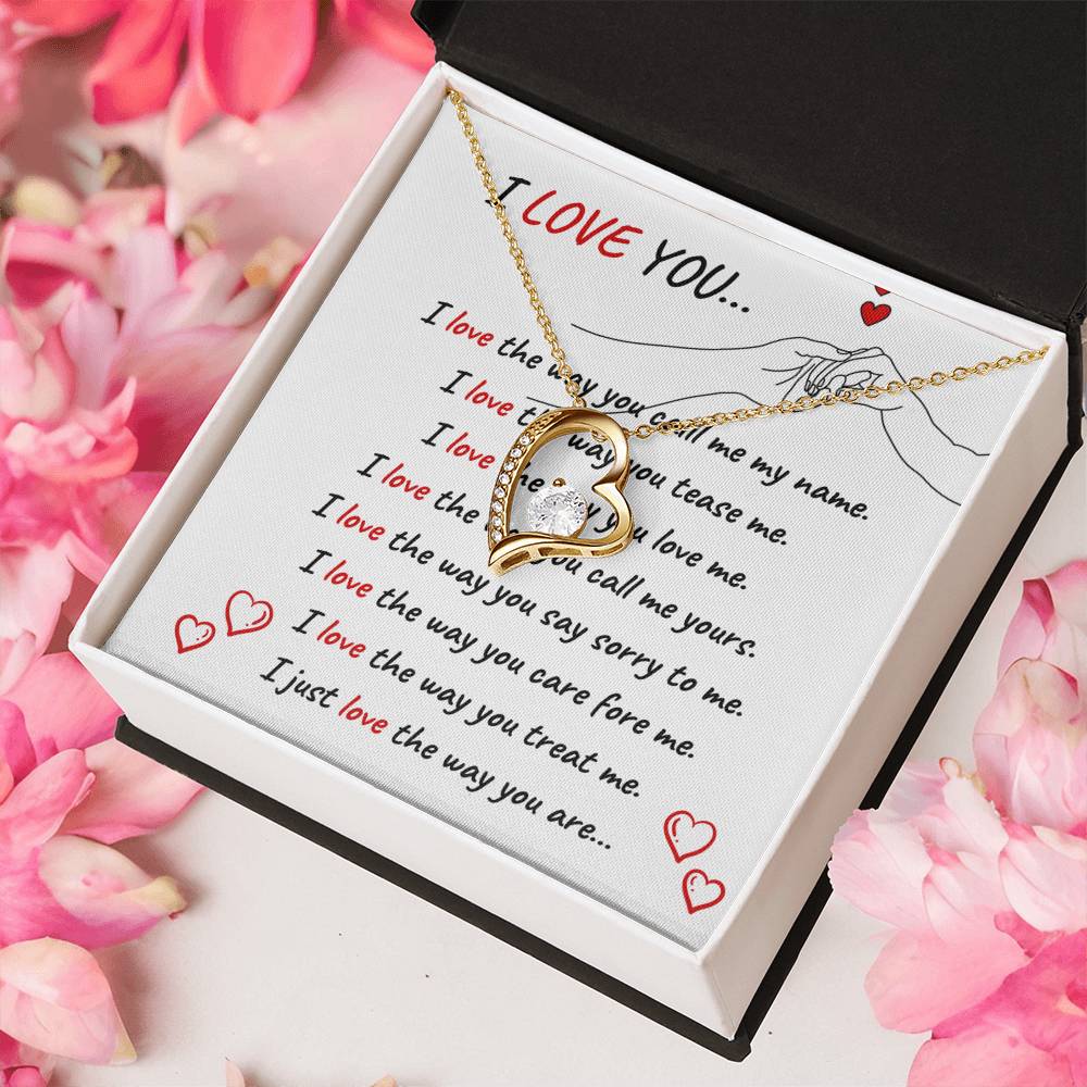 I Love You Spark Romance With This Necklace 1 Forever Love Necklace