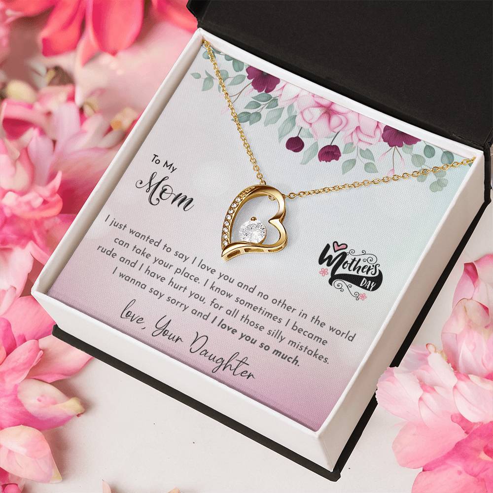Happy Mother's Day Forever Love Necklace