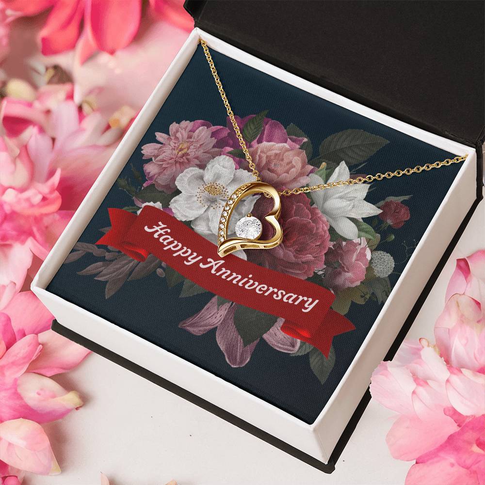 Happy Anniversary - Forever Love Necklace Forever Love Necklace