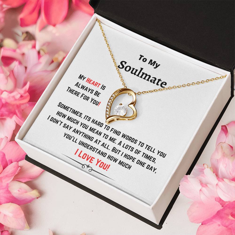 To My Soulmate Beauty Necklace 786 1 Forever Love Necklace