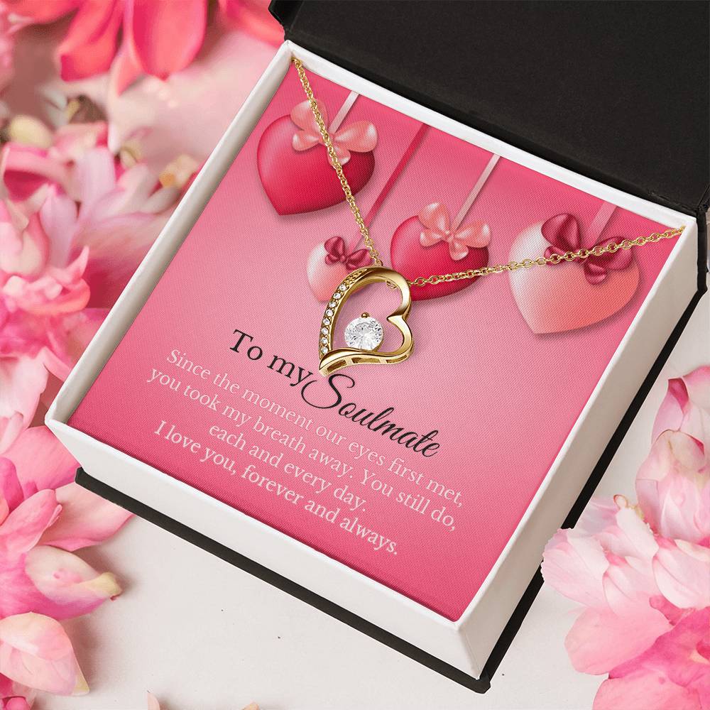 Forever Love Necklace To My Soulmate 1 Forever Love Necklace