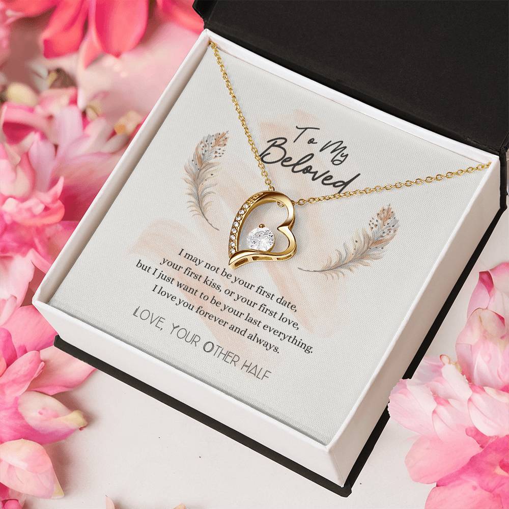 To My Beloved Everlasting Love Necklace Forever Love Necklace