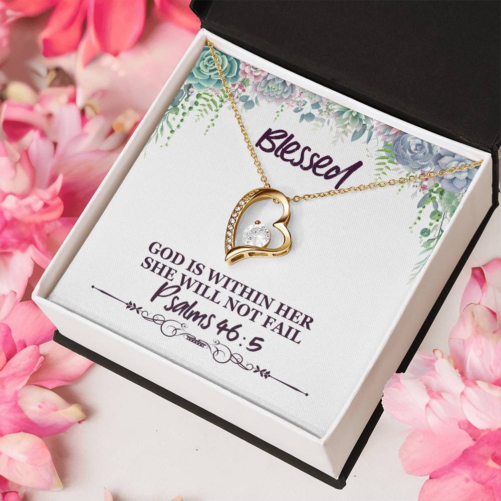 Psalms 465 God's Promise Necklace 2 1 Forever Love Necklace