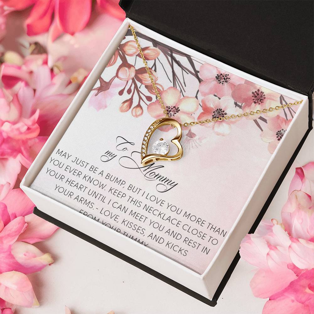To My Mommy Necklace To My Mommy Jewelryto My Mom Forever Love Necklacecustom Necklace For Mom Mommy Birthday Necklace Gift Forever Love Necklace
