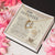 To My Daughter Love Mum White Gold Necklace Forever Love Necklace