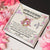 The Beauty Of Your Neverending Love Birthday Gift To Wife From Husband With Sentimental Message Forever Love Necklace